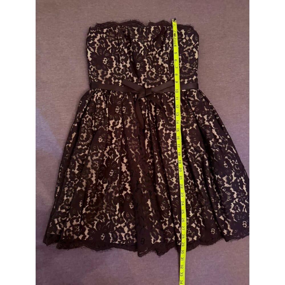 Robert Rodriguez Target Neiman Marcus Lace Strapless Cocktail Dress Size 6 - Picture 13 of 13